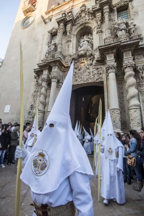 Tradicional encuentro del Cristo del Mar con su madre, la Virgen de los Dolores