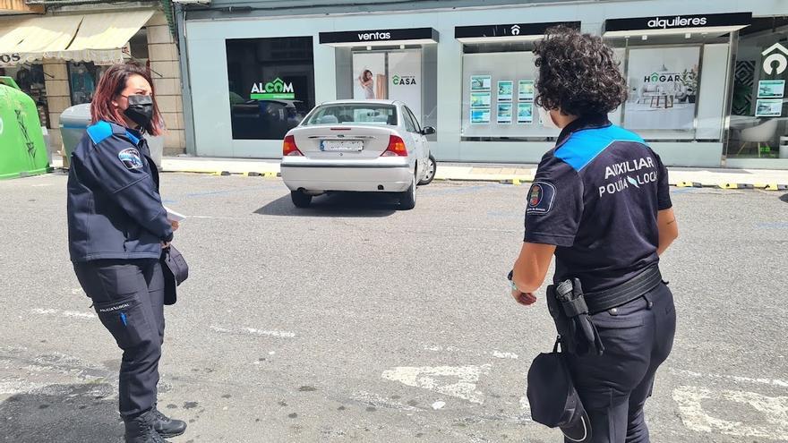 Efectivos de la Policía Local.