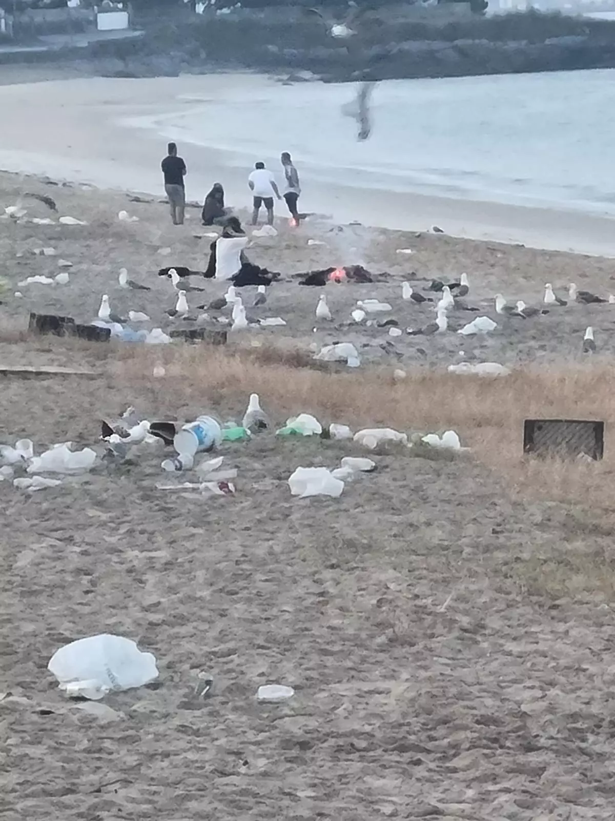 La resaca del San Juan en Rodeira: el antes y el después