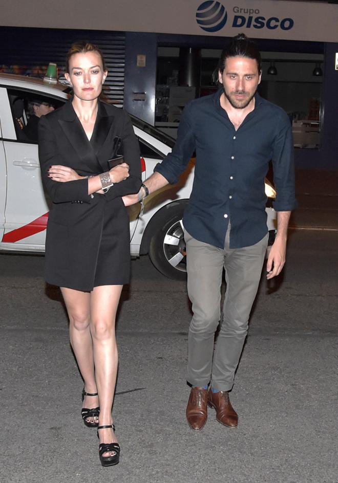 Marta Ortega y Carlos Torretta en el cumpleaños de Jon Kortajarena