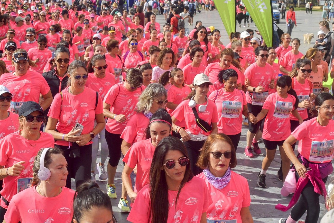 La 'Marea Rosa' de la Carrera de la Mujer de Las Palmas de Gran Canaria, en imágenes