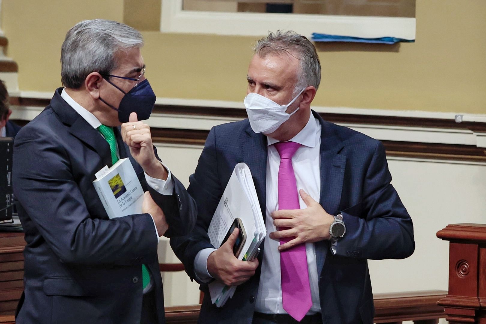 Pleno del Parlamento de Canarias (08/02/2022)