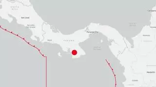 Registrado un terremoto de magnitud 7,6 en Panamá con alerta de tsunami