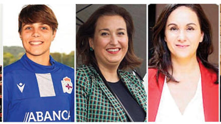 De izquierda a derecha: Emma Lustres, Miriam Ríos, Laura Alegre, Marta Albela y Patricia Pérez.