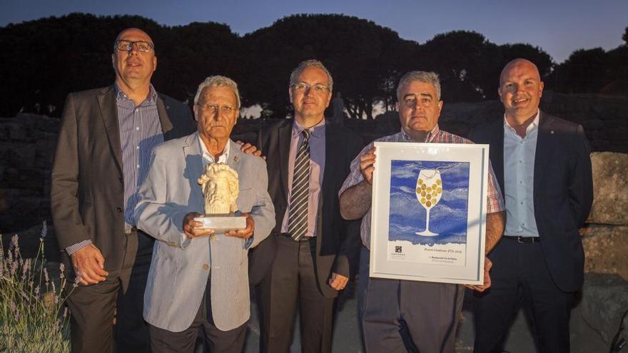 Els premiats a la Festa de la DO Empordà