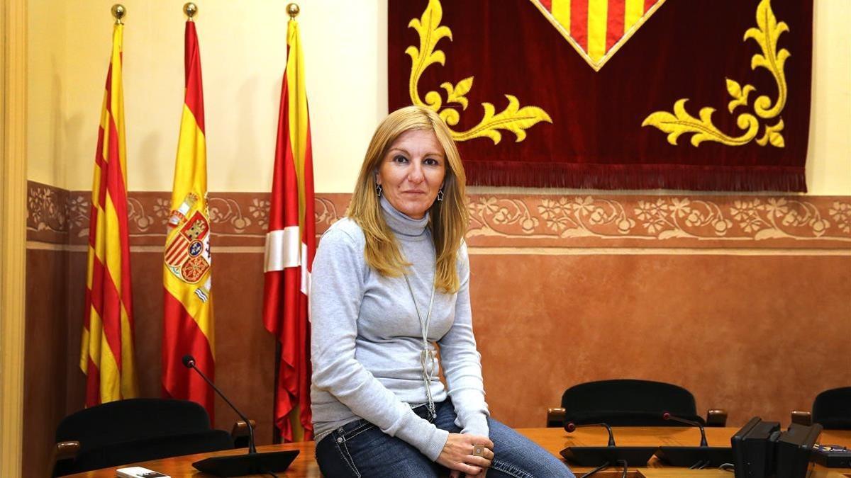 La alcaldesa de Rubí, Ana María Martínez.