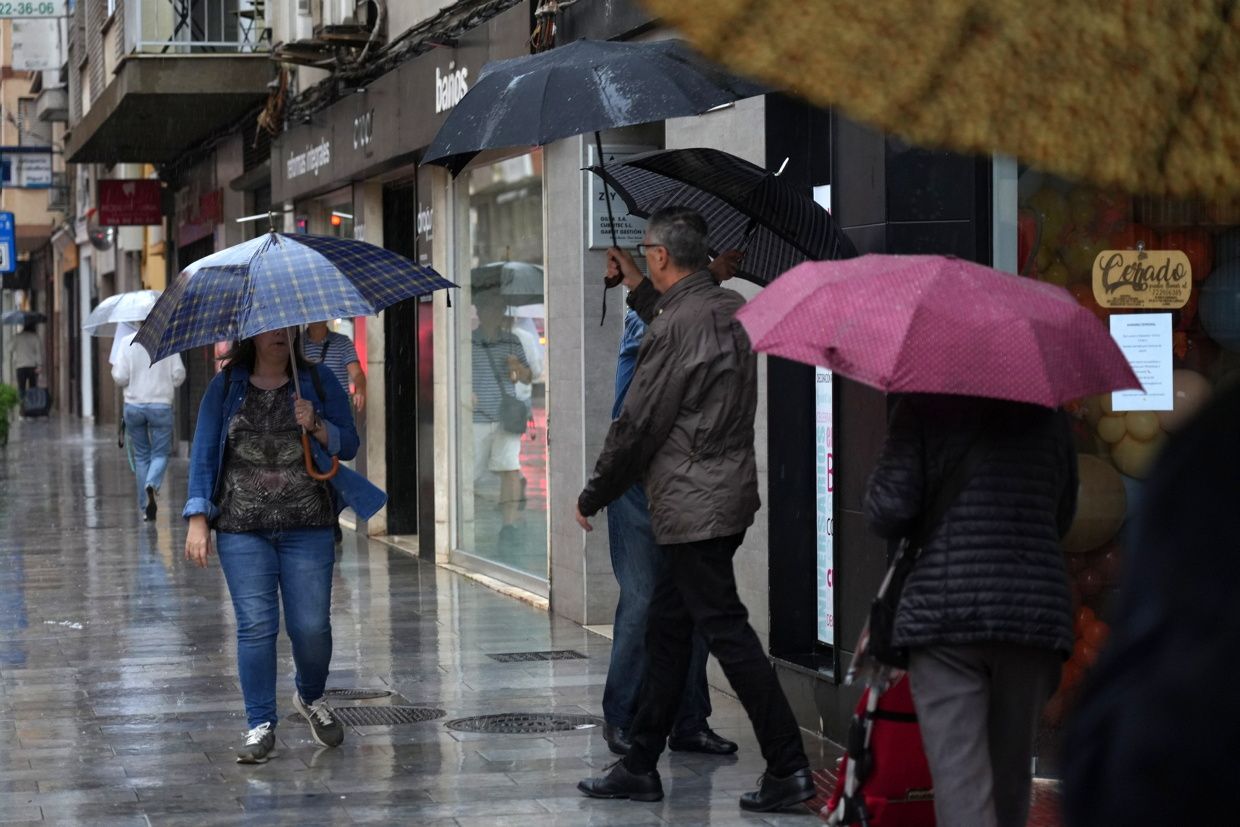 Galería de imágenes: La dana Alice descarga con fuerza en Castelló