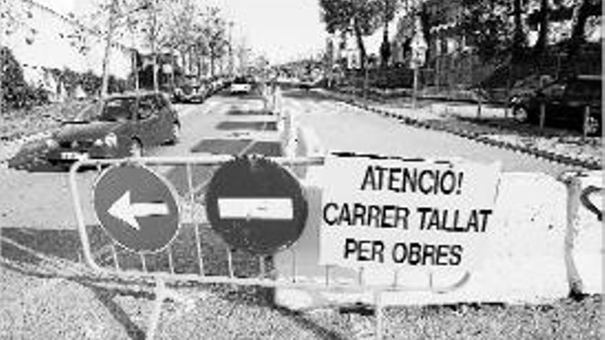 El carrer està tallat des de fa més de dos anys.