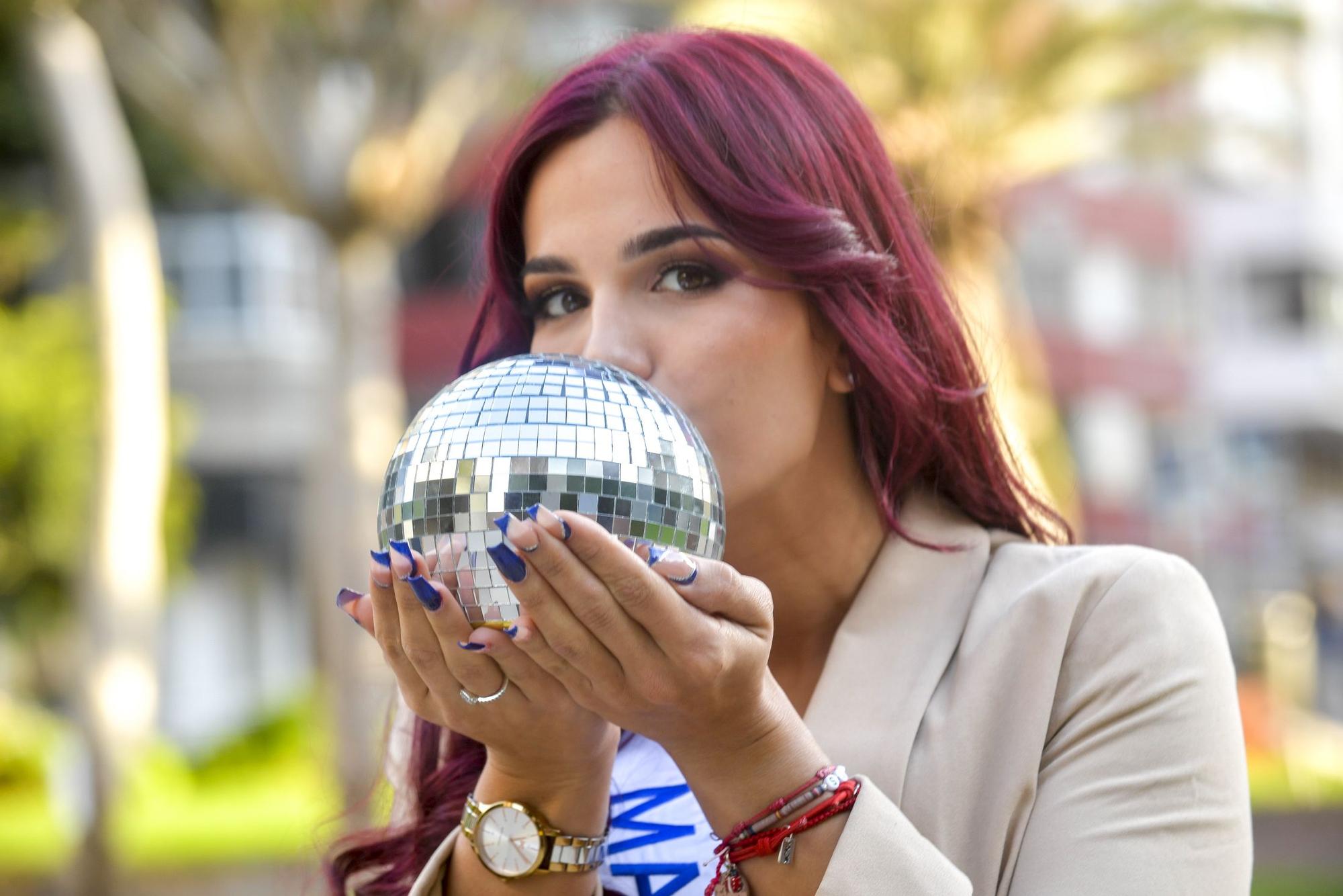 Candidata a Reina del Carnaval de Las Palmas de Gran Canaria: Laura Hernández Ortega