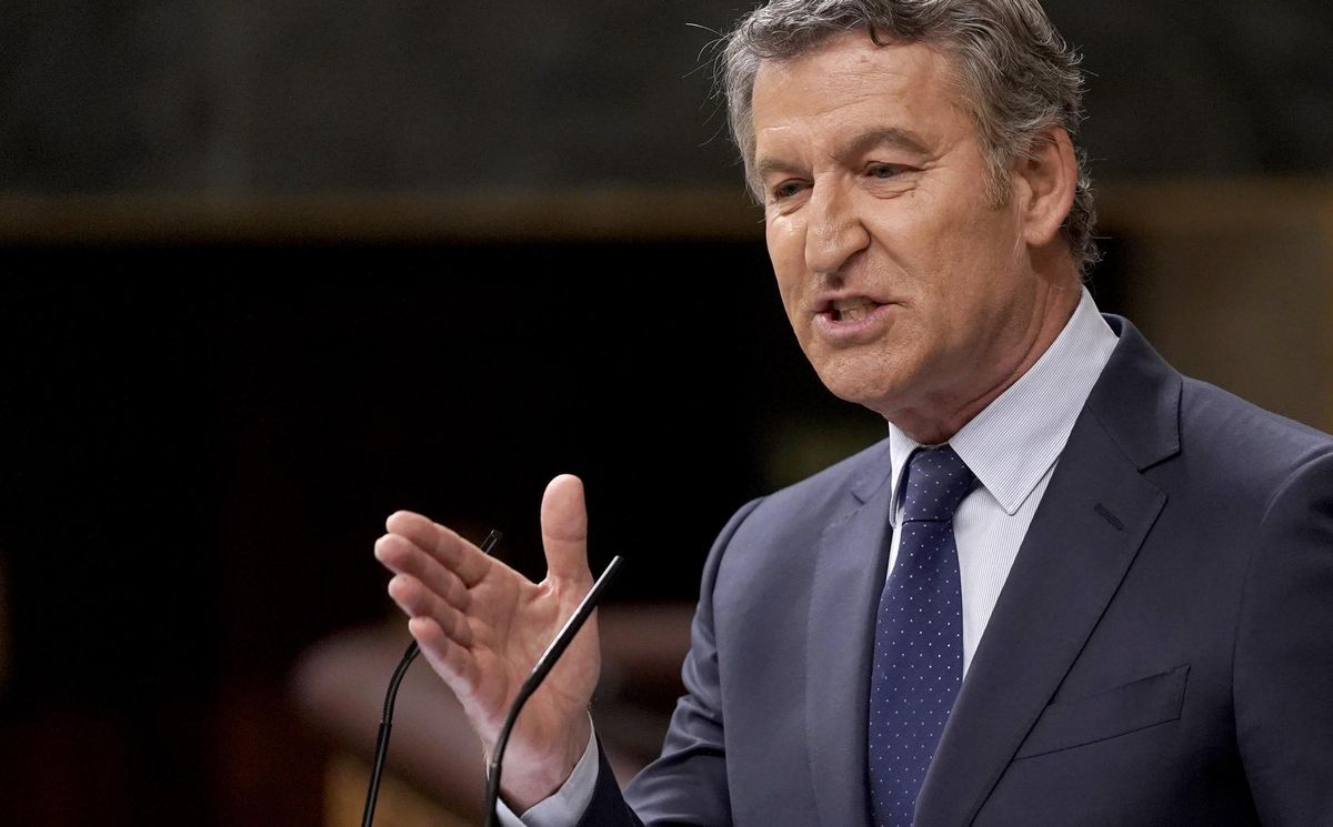 Feijóo, als socis del Govern: «Això va de Sánchez o de decència» Feijóo, als socis del Govern: «Això va de Sánchez o de decència»