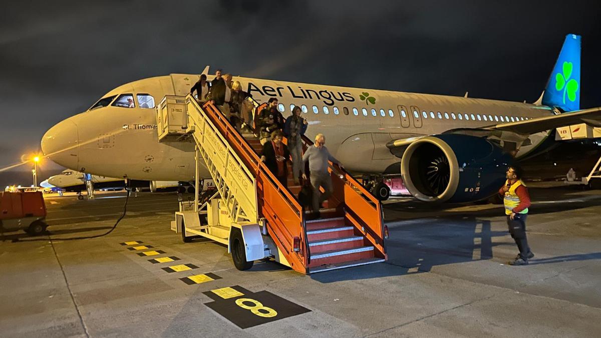 Atasco en el Aeropuerto de Tenerife Sur