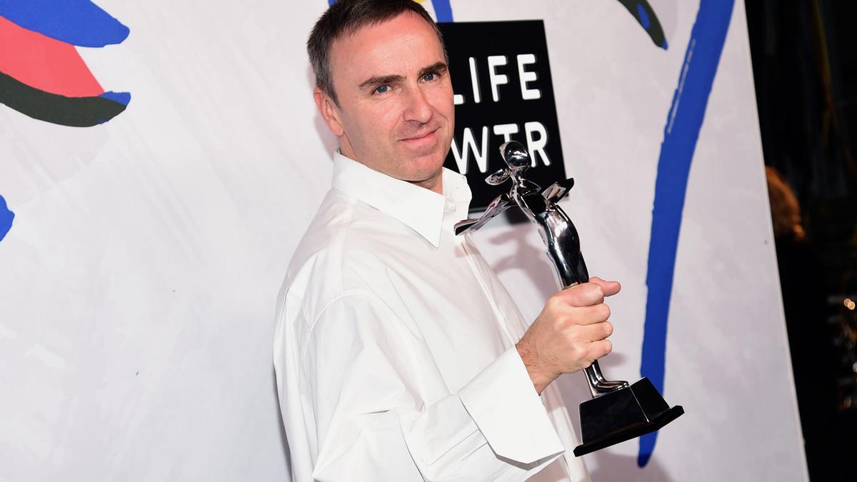 Raf Simons, el gran triunfador de los CFDA Fashion Awards 2017