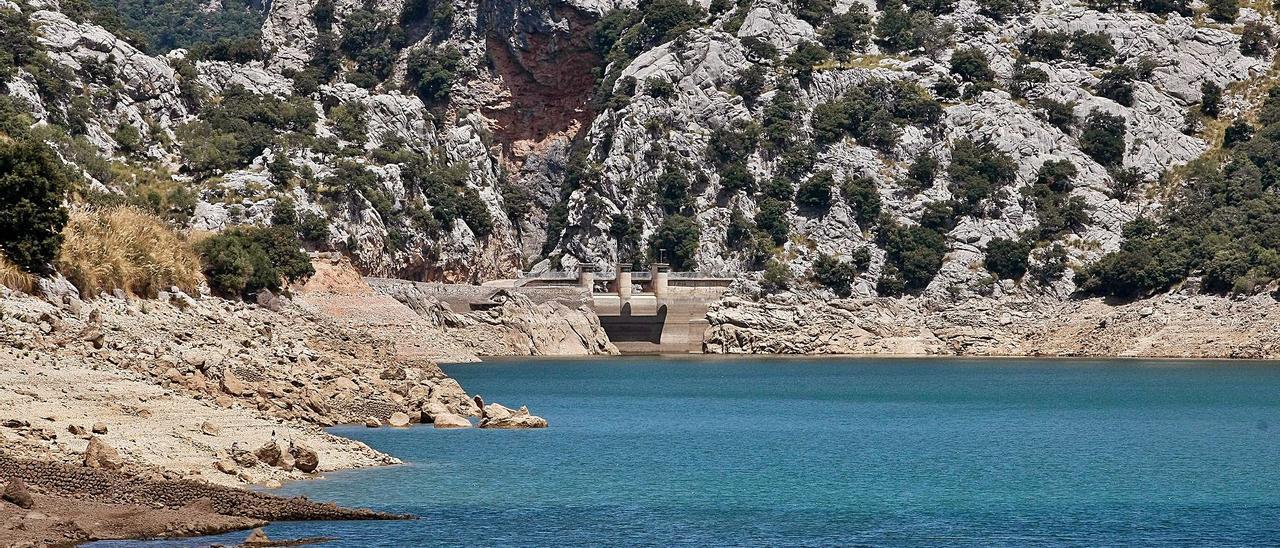 Imagen de archivo del embalse del Gorg Blau.