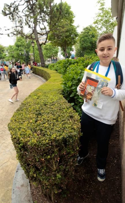 Actividad de convivencia escolar con motivo del día del libro en el Campo.