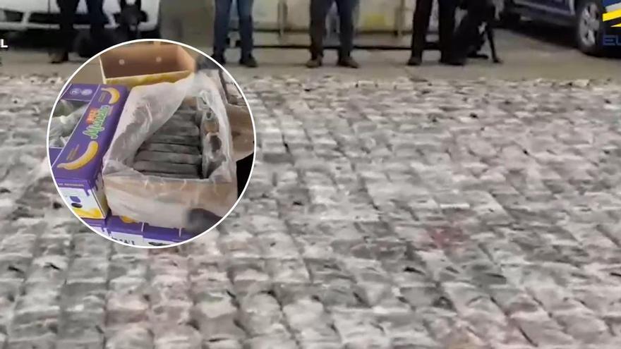 Intervienen más de 21 toneladas de cocaína tras desarticular una organización que operaba en España y Ecuador