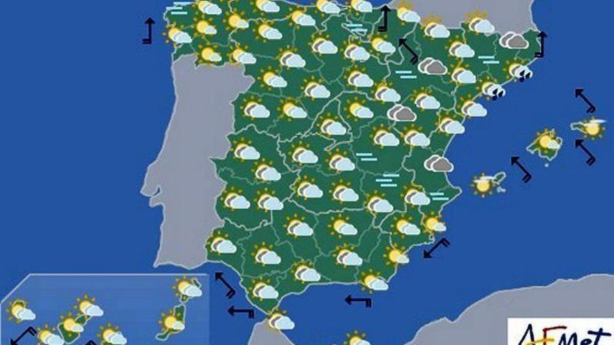 Lluvia y ambiente más otoñal a partir del lunes en Extremadura