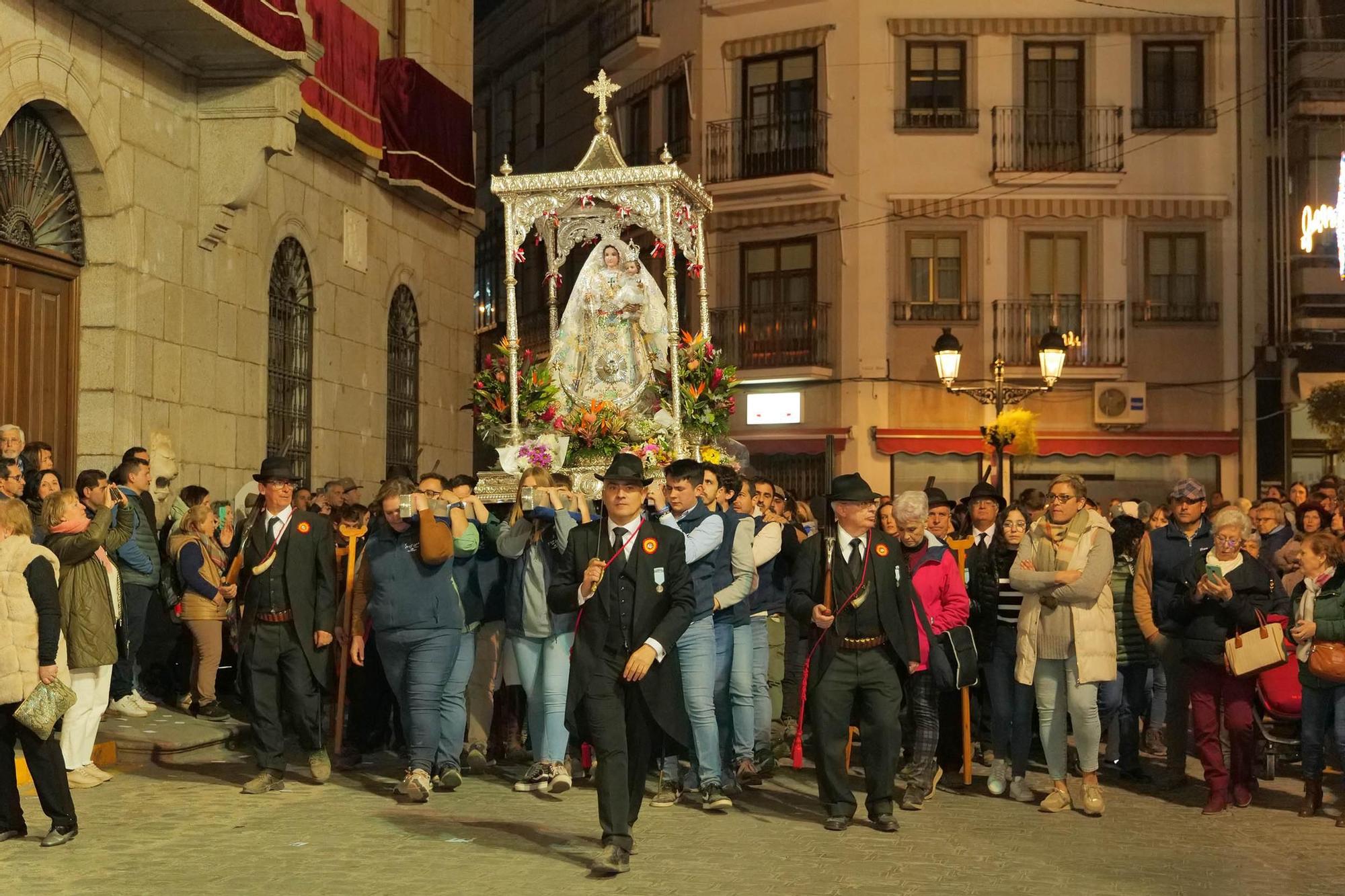 Pozoblanco vive la romería de traida de la Virgen de Luna