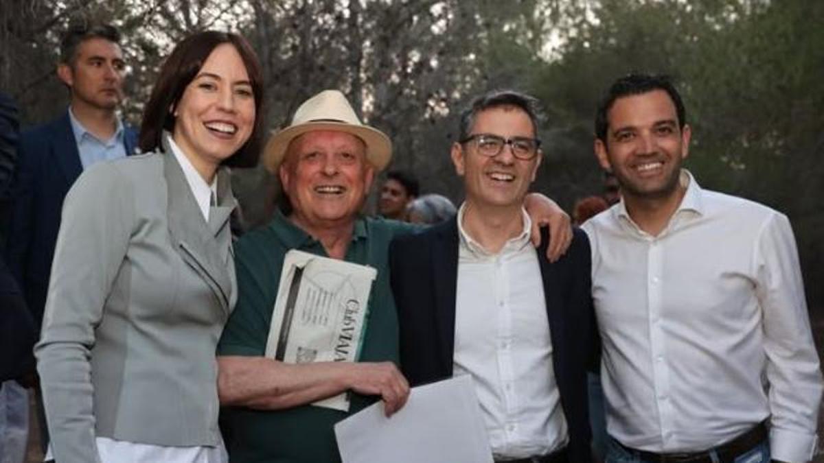 Diana Morant, Ismael Fita, Féliz Bolaños y Juan Antonio Sagredo.