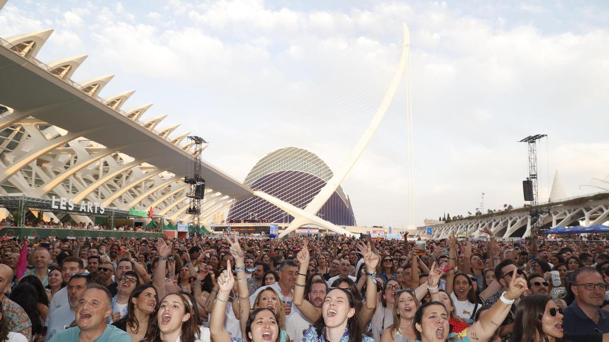Asistentes al Festival de les Arts de València en una imagen de archivo.