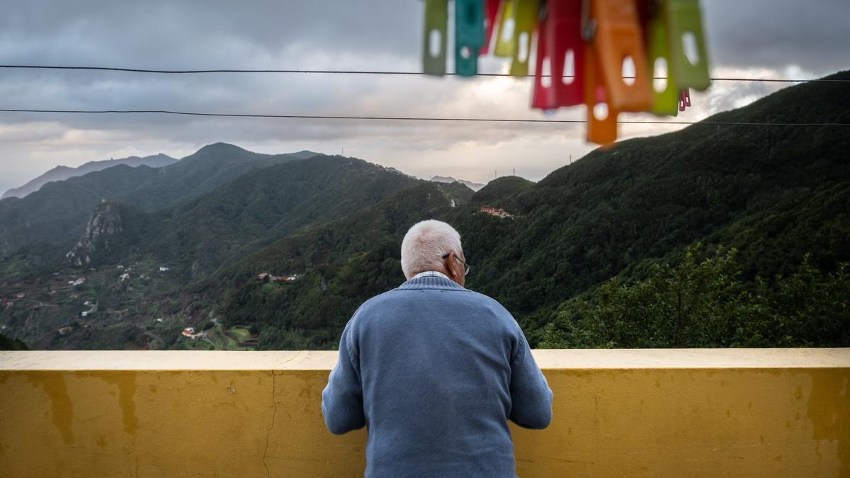 Un mayor residente en Anaga