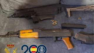 Tres armas de fuego se decomisan cada día en Catalunya
