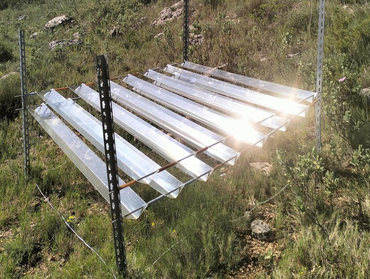 Zona experimental del valle Ayora, que forma parte de esta investigación internacional