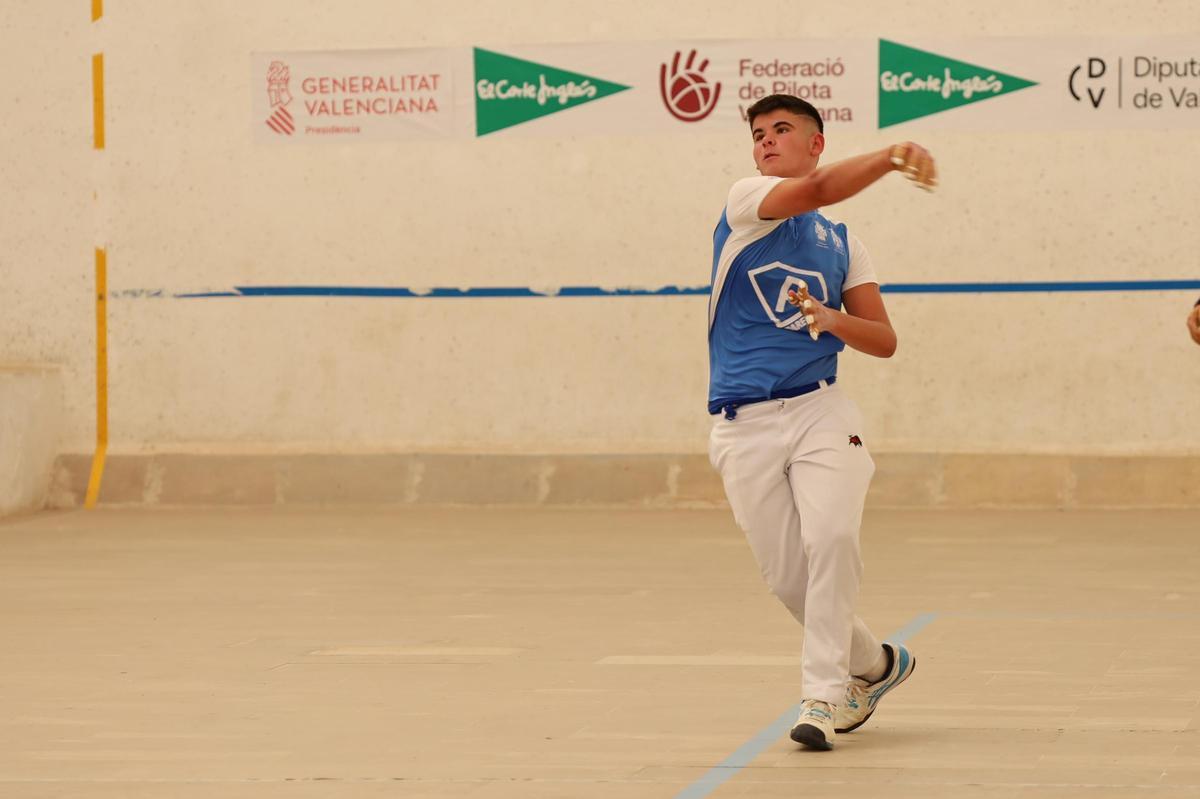 La Baronia, primer líder en la màxima categoria en trinquet.