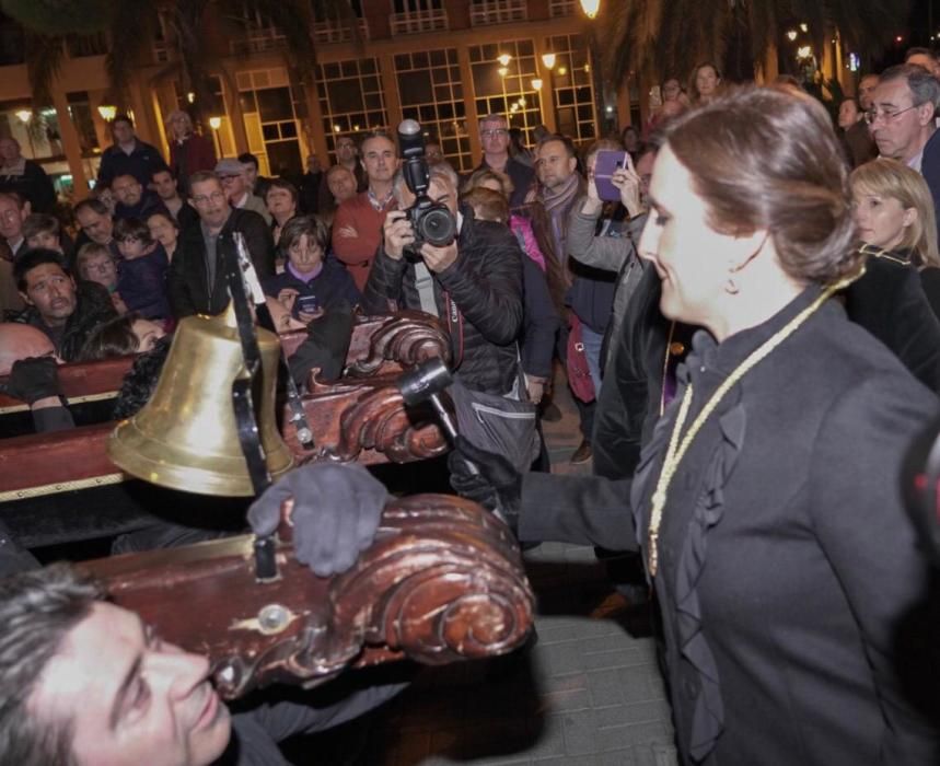 En el Canyamelar también desfiló la Dolorosa.