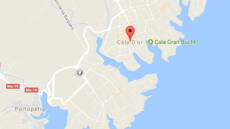 Der Unfall ereignete sich auf dem Weg zwischen Cala Egos und Cala d&#039;Or.