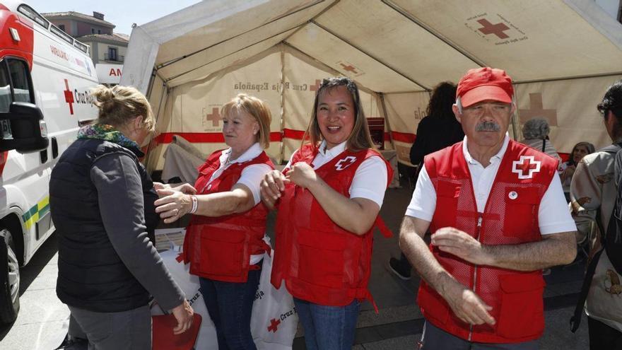 Cáritas y Cruz Roja se movilizan en Avilés ante el inicio del curso escolar