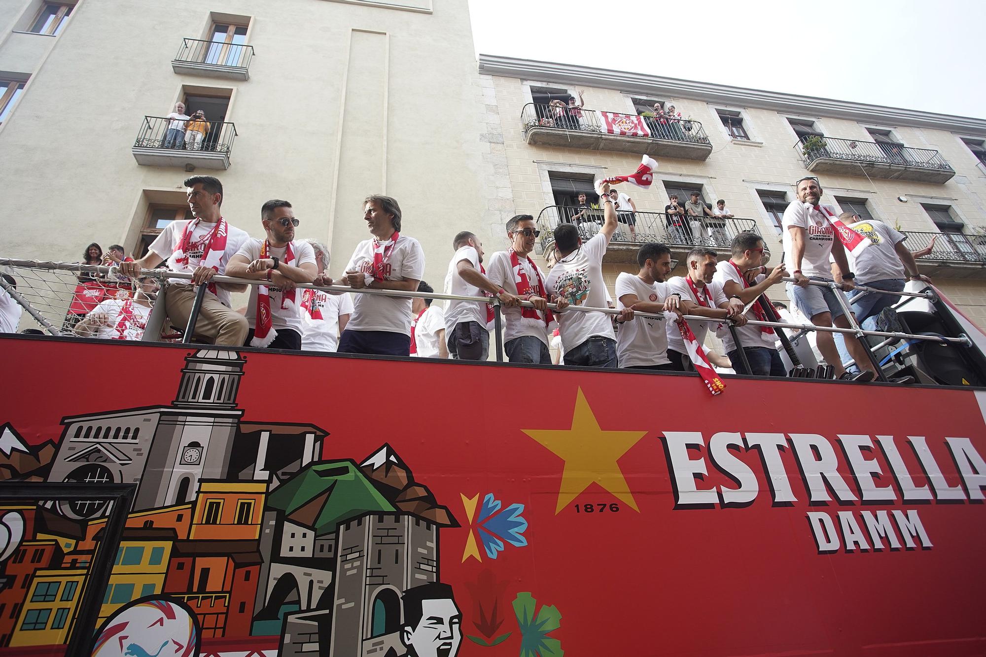 Totes les imatges de la celebració de Girona FC