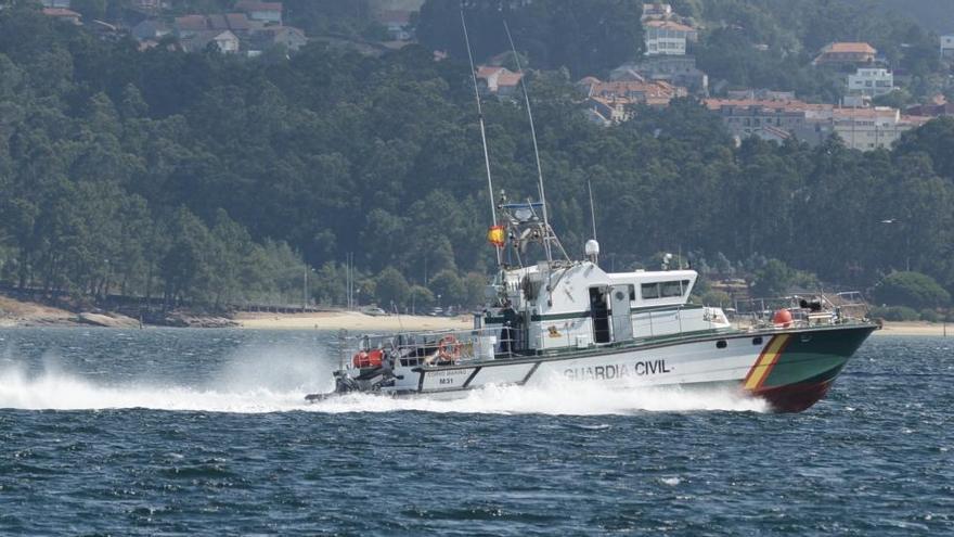 La Guardia Civil localiza dos kayaks a la deriva en la ría