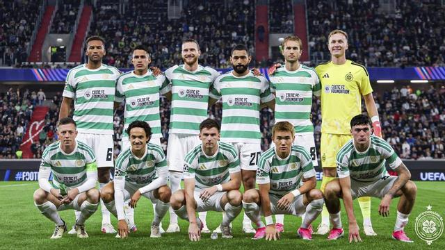 La formación del Celtic, ayer. | CELTIC