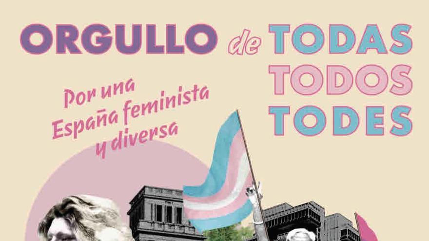 Cartel del Día del Orgullo. Lara Lars diseñó la imagen institucional del Día del Orgullo 2021 por encargo del Ministerio de Igualdad. Le pidieron un diseño reivindicativo, alejado de la imagen festiva de años anteriores. El mensaje “todas, todos, todes” creó polémica. | D.P.