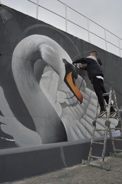 Gijón se llena de grafitis