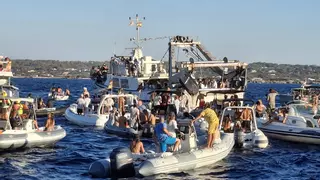 La gente del mar exhibe su devoción por la Virgen del Carmen en Formentera