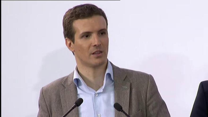 Casado, sobre Vox: &quot;El PP estaría encantado de recibir votos de los que quieran cambiar las cosas&quot;