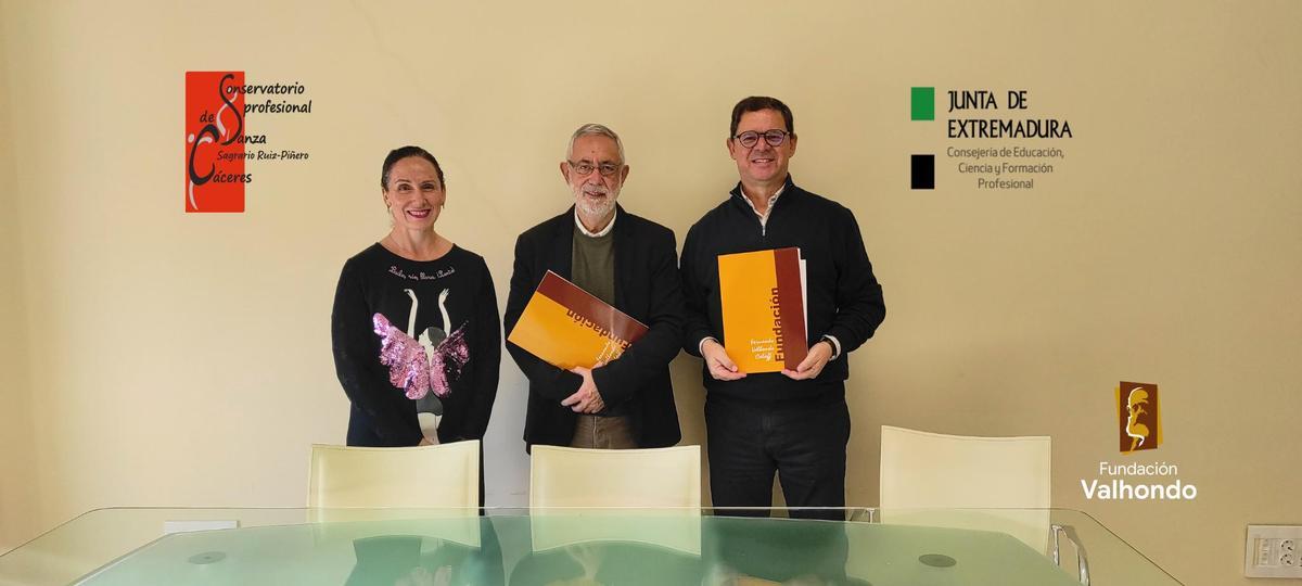 Montserrat Franco, José Antonio García y Felipe Fernández.