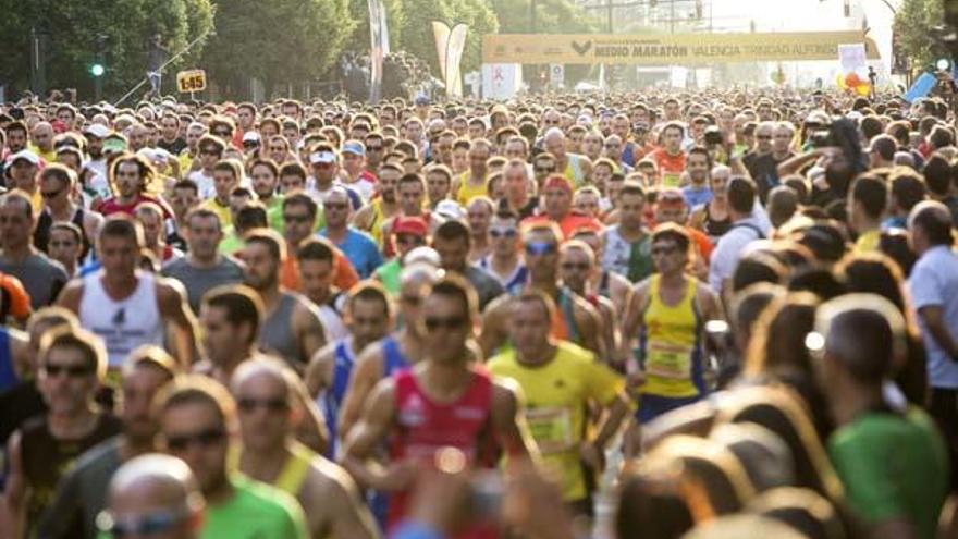 Salida del medio maratón de Valencia del pasado año.