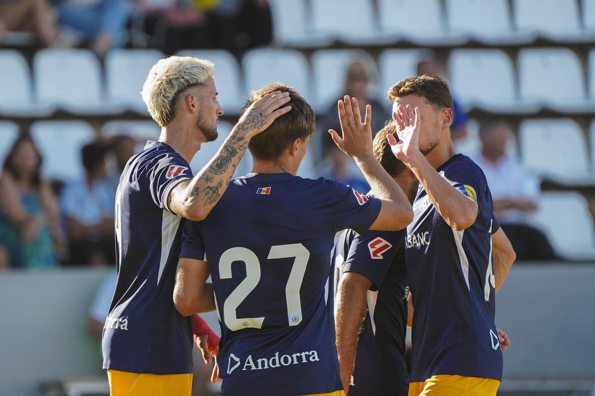 Debut de altura en el regreso del Andorra a Segunda