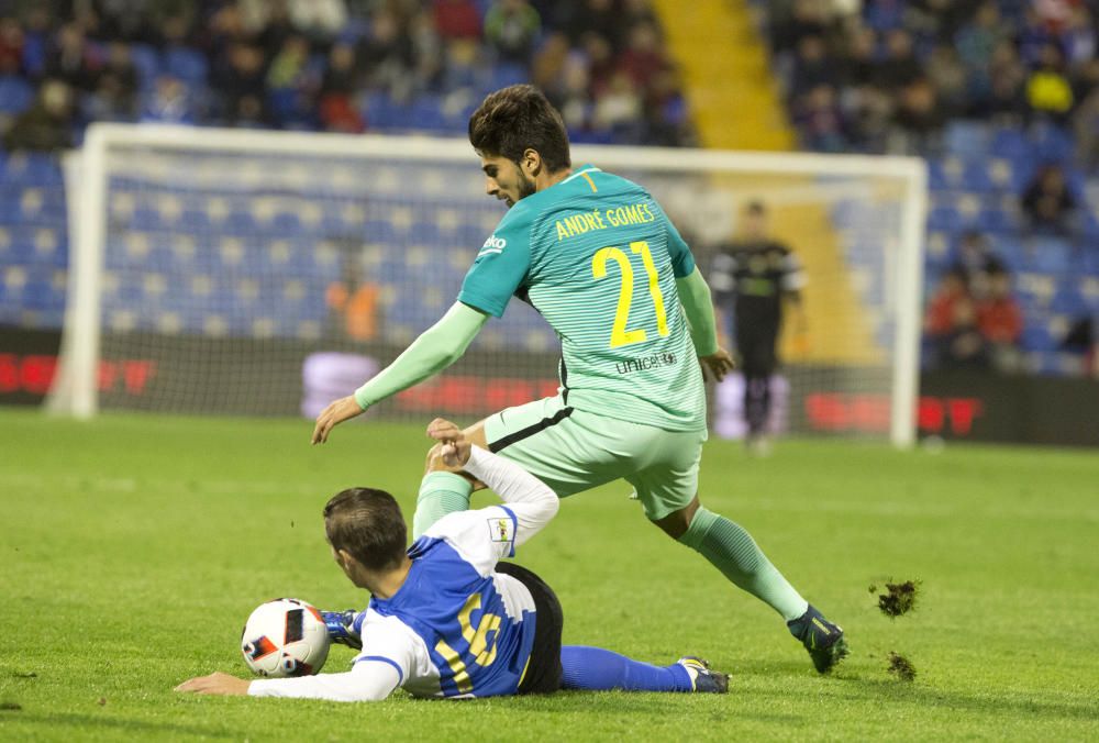 El Hércules llega vivo al Camp Nou