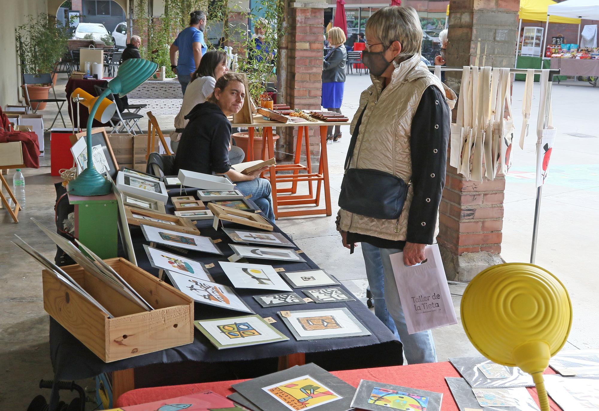 Les millors imatges de la primera edició de l'Artífex Market a Manresa