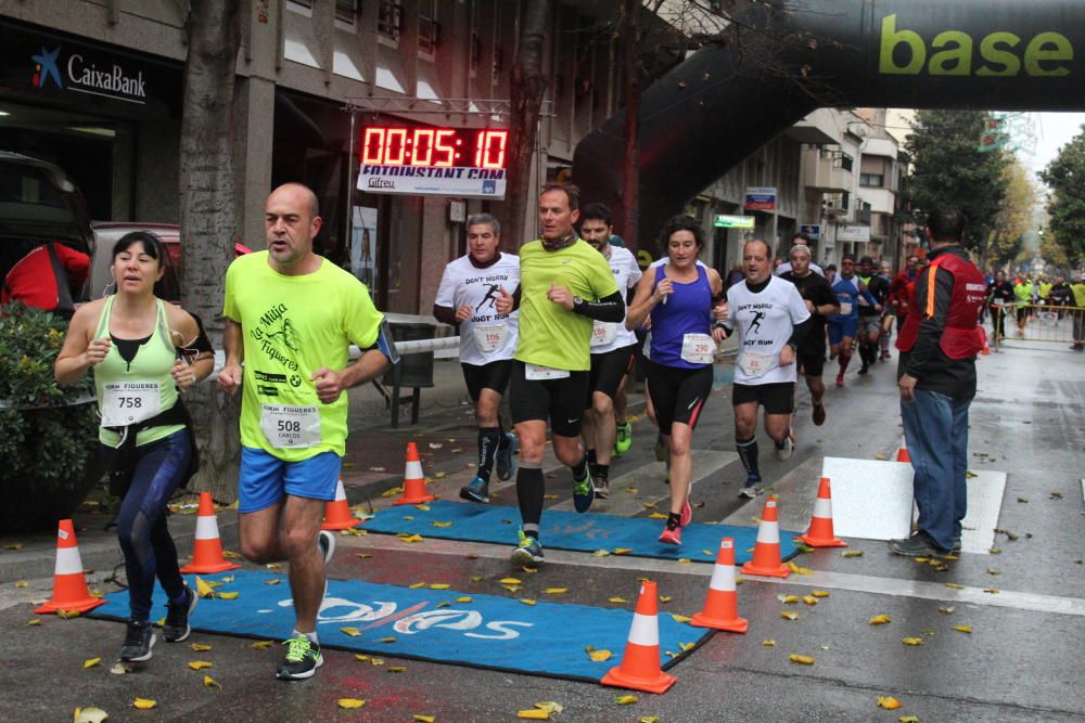 Fotos del Km llançat de La Mitja de Figueres