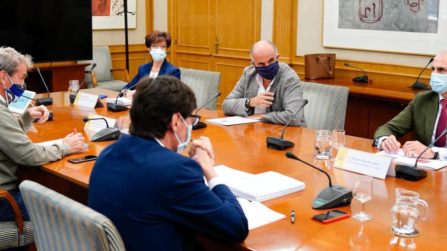 Reunión del Gobierno central con el de Madrid.