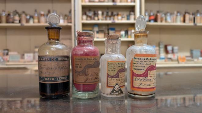 La farmacia Mariano Giménez de Teruel, la más antigua de Aragón.