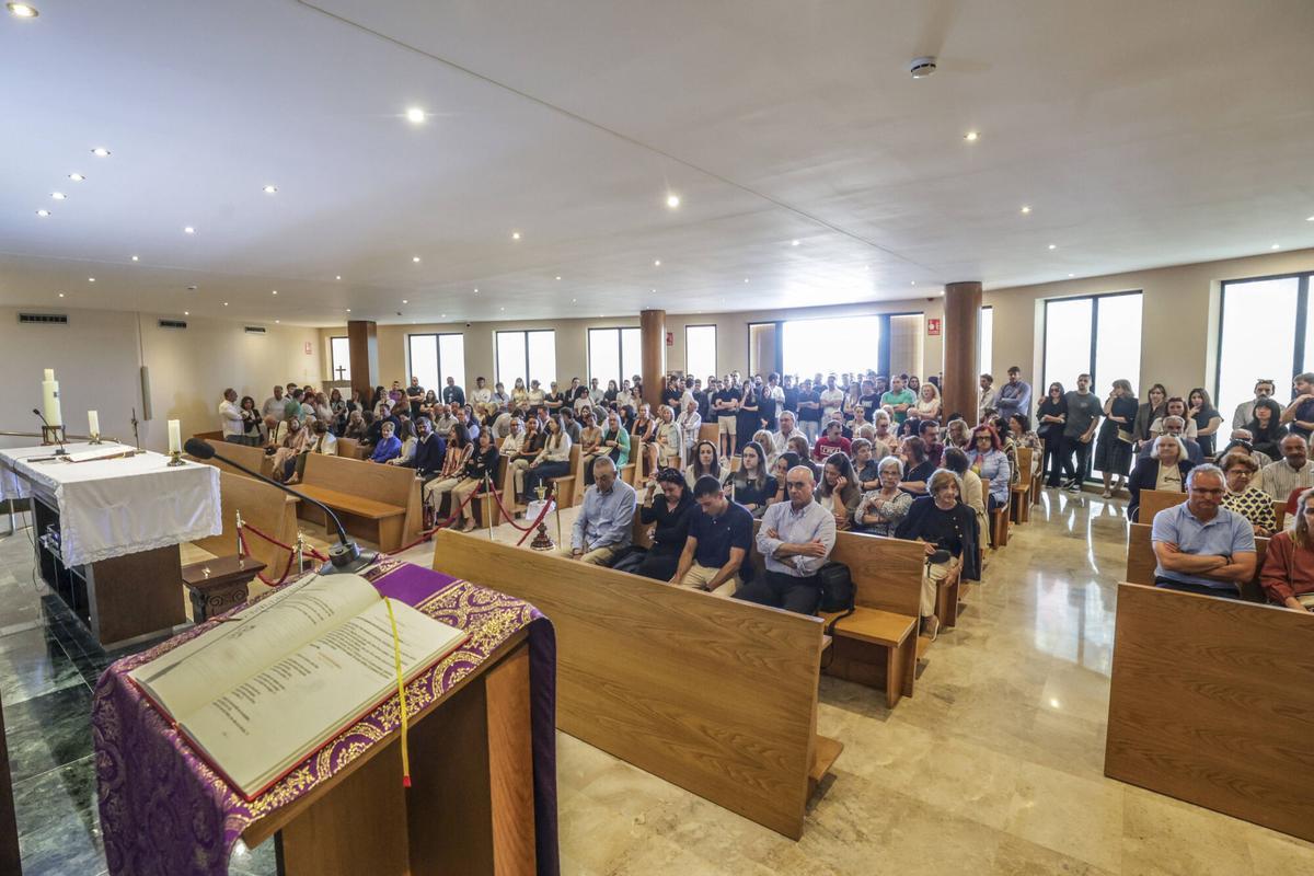 oviedo Tanatorio El Salvador. Funeral por Guillermo Díaz Riera, el joven fallecido en al "Ruta de la Reconquista"