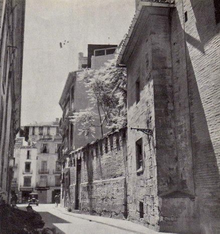 Vista desde la calle Trinquete Caballeros