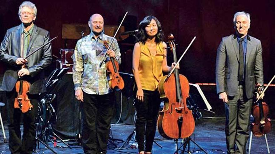 El Kronos Quartet actuará el 20 de agosto en el claustre de Sant Domingo.
