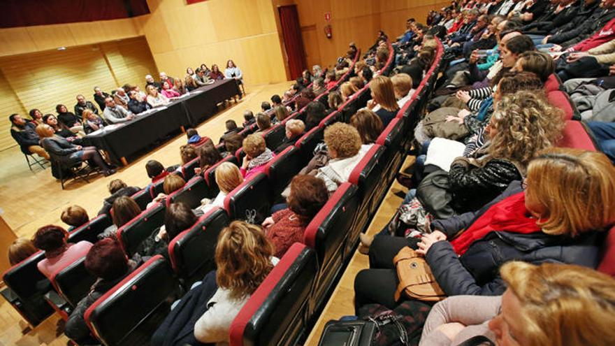 Asamblea de trabajadores de Nueva Pescanova. // Marta G. Brea