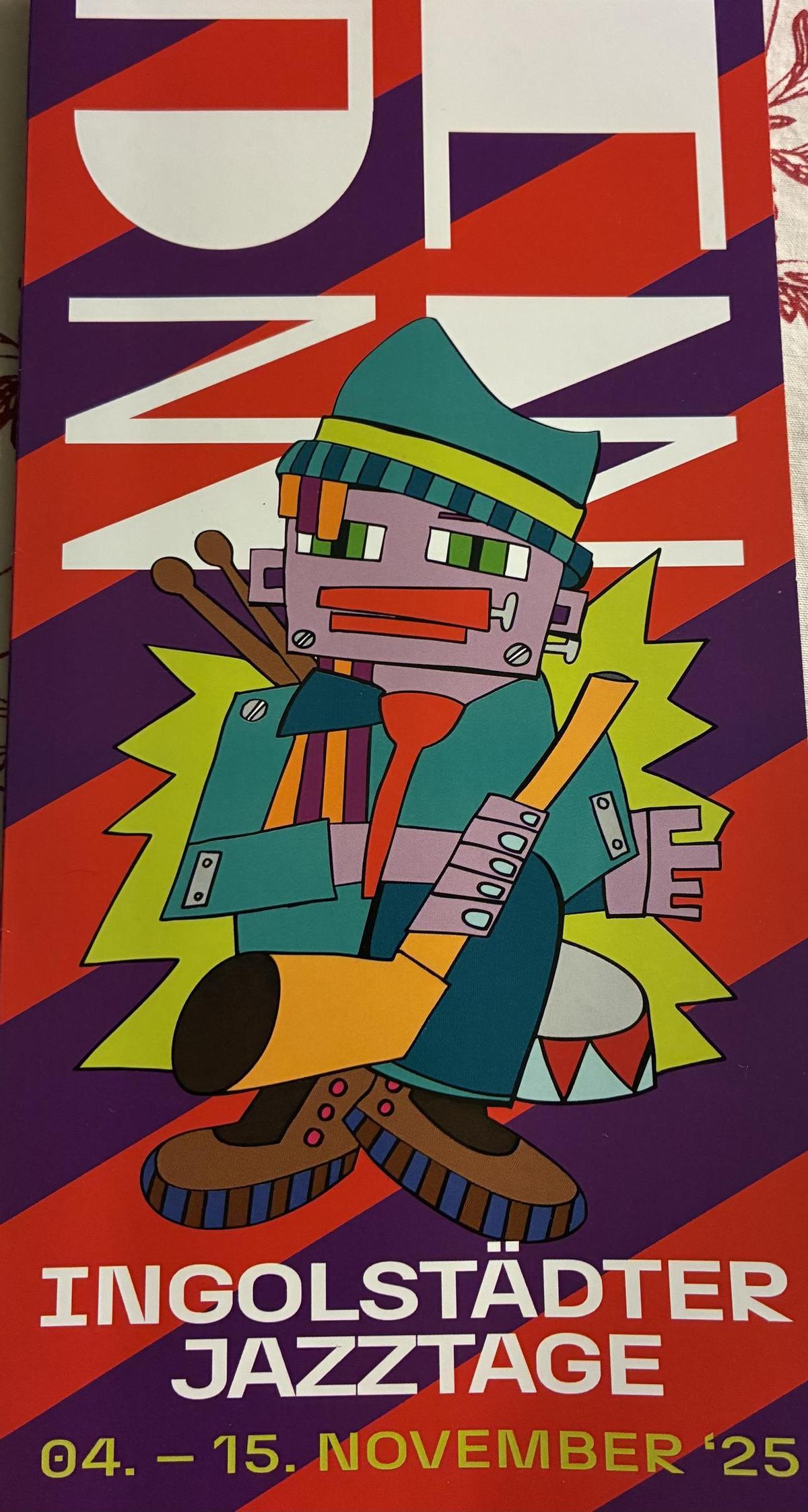 El cartel del festival de jazz de Ingolstadt